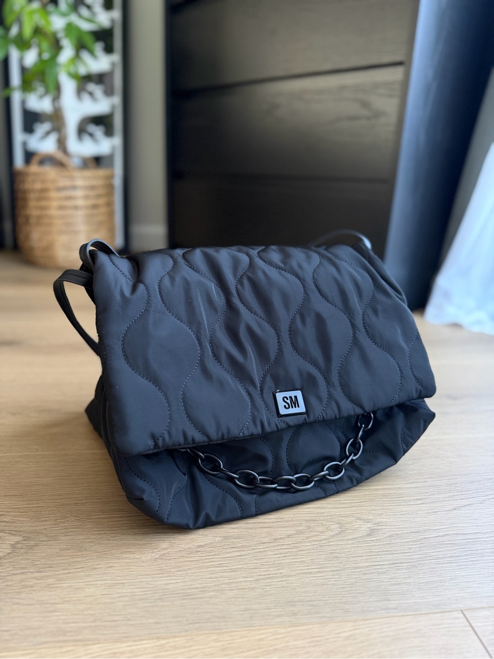 Steve Madden Black Bag